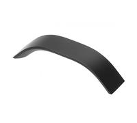 Gedotec Tirador para muebles de aluminio | 1 pieza | Tiradores para armarios de cocina con material de fijación | MAGIC | Tiradores para muebles negro mate con BA 96 mm | Tiradores de puerta para