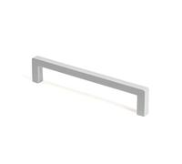 Gedotec Tiradores de muebles de metal macizo, 10 unidades, para armarios de cocina, incluye material de fijación, SIDO, color blanco, LA: 96 mm, tiradores de puerta para armarios, armario, muebles