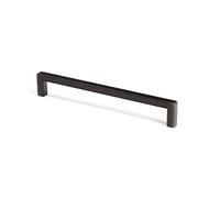 Gedotec Tiradores de muebles de metal macizo, 10 unidades, para armarios de cocina, incluye material de fijación, SIDO, estañados con LA: 192 mm, tiradores de puertas para armarios, armario, muebles