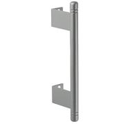 Gedotec Tiradores para armarios de cocina de metal | 1 pieza tiradores muebles | SLIDE | tiradores muebles plata mate | tirador puerta corredera moderno