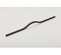 Gedotec Tiradores para muebles de aluminio marrón | 1 pieza - Tiradores para puertas plegables | Brave | Moderno diseño industrial vintage | Longitud: 600 mm | Tiradores de armario