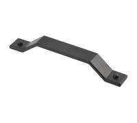 Gedotec Tiradores para muebles de metal, 1 unidad, color negro mate, incluye material de fijación, ARCHIBALD | BA: 160 mm | Tiradores de puerta para armarios de cocina, tiradores de muebles y cocina