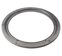 Gedotec Tocadiscos 360 ° Ø 320 mm | Placa acero plateado | Capacidad de carga del rodamiento bolas empuje 300 kg | Muebles tornillo anillo giratorio - TV mucho más cocina anillo giratorio - 1 pieza