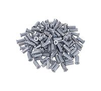 Gedotec Tornillo especial para muebles VARIANTA con rosca completa 6 x 16 mm | Agujero Ø 5 mm | Tornillos Euro guías deslizantes de cajones y Orgaline | tornillo de conexión de madera - 100 piezas