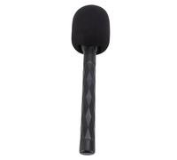 Gedourain Adaptador de de Micrófono para Mic 1/2 y Mini con Agarre Ergonómico de Espuma para Entrevistas y Transmisiones Al Aire Libre - Material ABS Liviano
