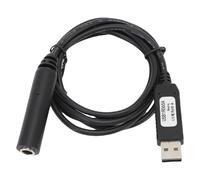 Gedourain Adaptador de Hembra USB de 6,5 Mm Conexión Estable para Uso Prolongado Funciona con Varios Sistemas, para Juegos y Pruebas de Fábrica Material ABS