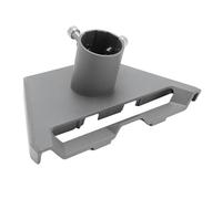 Gedourain Adaptador de Tubo Satelital Gen 3 PC Material Kit de Adaptador de Base de Montaje en Poste para Recepción de Señal Estable Uso Doméstico y Comercial