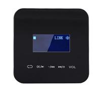 Gedourain Amplificador de Pared de 2 Canales Amplificador de Música Bluetooth de Alta Definición con Control Remoto para el Hogar y la Cafetería Pantalla LCD de 1,7 Pulgadas (Negro)