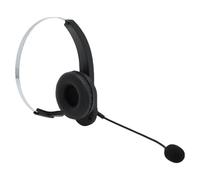 Gedourain Auriculares Bluetooth Trucker con Micrófono con Cancelación de Ruido para Teléfono PC Auriculares Inalámbricos de un Oído Dongle USB Negro