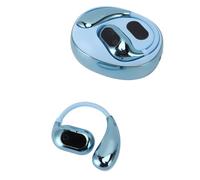 Gedourain Auriculares de Traducción Bluetooth con Reducción de Ruido para Conversaciones en Tiempo Real en 144 Idiomas Adecuados para Reuniones Internacionales (Azul)