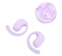 Gedourain Auriculares de Traducción de Idiomas Inalámbricos Bluetooth de Alta Precisión para Viajes 80 Idiomas 14 Voces Diseño Cómodo 2 Unidades (Púrpura)