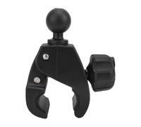 Gedourain Base de Abrazadera Grande Compatible con GPS con Soporte de Bola para Evitar Robos para Tableta de Conducción Autónoma, Antideslizante Estable, Goma de Nailon, 1 par de Llaves para Tubos