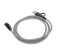 Gedourain Cable de Carga Tipo C y USB para Reloj Inteligente COROS Pace Pro, Cable 2 en 1 de Alta Seguridad para Carga Rápida, 1 M de Longitud para un Uso Conveniente, Apto para Entusiastas de los