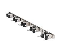 Gedourain Colgador de Escoba que Ahorra Espacio, Montaje en Pared, Ganchos de Agarre de Goma Fuertes para Organización de la Sala de Lavandería del Garaje, Soporte Duradero para Fregona y Escoba