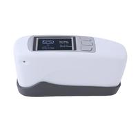 Gedourain Compatibilidad Universal Brillómetro de Pantalla a Color Amplio Almacenamiento de Datos Medidor de Brillo Soporte Salida de Datos para Revestimientos Plásticos Manual de ABS