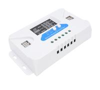 Gedourain Controlador Solar Eficiente 60A, Pantalla Digital de Seguridad Múltiple para Carga de Batería Phos para Farolas Solares Domésticas