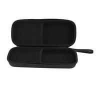 Gedourain Estuche para Estetoscopio Estuche Rígido Negro para Estetoscopios y MDF con Bolsillo de Malla para Enfermeras 11.2x4.9x2.6in