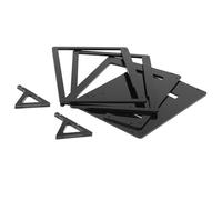 Gedourain Estuche para Pantalla Táctil de 7 Pulgadas con Soporte Resistente para Pantalla de Calidad de Imagen HD para Proyectos de Bricolaje (Carcasa de Soporte de plástico)