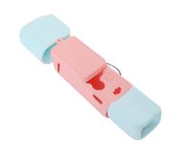 Gedourain Funda Protectora de Silicona para Cámara Cubierta Flexible a Prueba de Polvo con Absorción de Impactos para Lente de Pantalla de Cámara 3 Agarre Manual Azul Rosado para Ventiladores de