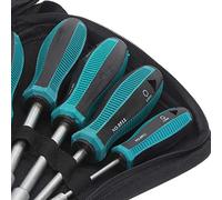 Gedourain Juego de Destornilladores, Destornillador de Enchufe Antideslizante Sensación cómoda de la Mano con una Bolsa Oxford para atornillar y Sujetar