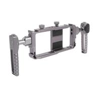 Gedourain Kit de Jaula de Teléfono Portátil de Aluminio, Equipo Estabilizador de Vídeo con Giratorio para Fotografía para Creadores de Contenido