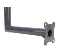 Gedourain Kit de Montaje en Techo de Acero Inoxidable Gris Resistente para Antenas V2, Instalación Sencilla para Paredes de Madera, Ladrillo y Hormigón, Juego de 4 Piezas