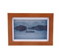 Gedourain Marco de Fotos con Pantalla de Papel Electrónico de 7,3 Pulgadas, Pantalla en Color de Alto Contraste con Tecnología Spectra6 E6, Resolución de 800x480 para Montaje en Pared de