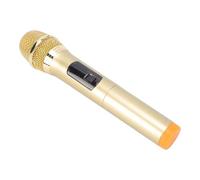 Gedourain Micrófono Inalámbrico 2,4G Micrófono Inalámbrico Dinámico con Receptor USB para Eventos Al Aire Libre Karaoke Canto 1 Unidad