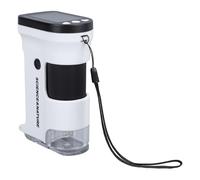 Gedourain Microscopio Digital de Mano 800X HD 1080P para Educación en Laboratorio Científico, Microscopio de Bolsillo Portátil para Niños, Luz LED de 2,0"