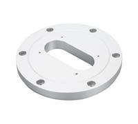 Gedourain Placa de Brazo de Aleación de Aluminio de Primera Calidad para Tocadiscos PYME, Mejora la Experiencia de Reproducción para el de Doméstico,Silver