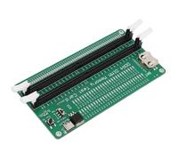 Gedourain Probador de Memoria DDR4 Computadora de Escritorio Analizador de Diagnóstico Gold Pin Tarjeta de Prueba para PC de Escritorio, Accesorio de Prueba de Memoria Verde Fácil de Usar para