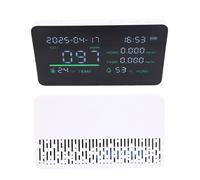 Gedourain Probador Integral de Calidad del Aire, Termómetro de Alta Sensibilidad para Garajes, Aulas, hospitales