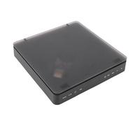 Gedourain Reproductor de DVD HD con Función de Carga Rápida y Control Remoto para Sistemas de Entretenimiento en el Hogar Tamaño Compacto Negro