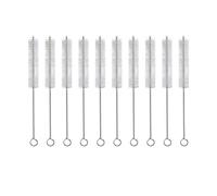 GEDRACKPMYN Cepillos estériles para traqueotomía, 10 Piezas de cepillos para Tubos de Garganta, Cepillo de Limpieza de Tubos con cerdas de Nailon para Suministros de traqueotomía,15mm