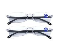 GEDRACKPMYN Gafas de presbicia con Cambio de Color y luz Azul, con Zoom automático, con Enfoque nítido y Ajuste automático, antifatiga Visual (2 uds.)