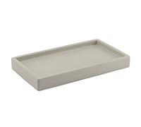 Gedy 410608 Bandeja GIUNONE, Silicona, Gris, 275 X 155 X 28 Cm