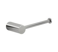 Gedy Ande Portarrollos de Papel Higiénico de Pared Acero INOX AISI 304 Cromo, Soporte WC con Fijación Mediante Tornillos (Instalación con Taladro), 16 x 7,1 x 3,5 cm
