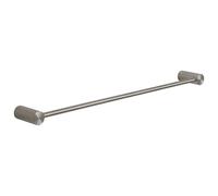 Gedy Ande Toallero baño, Toallero Pared Longitud 60 cm, Porta Toallas de baño de Pared, Acero Inoxidable AISI 304, Acabado Cepillado, Fijación con Tornillos