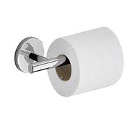 GEDY Cebu - Portarrollos de Papel higiénico Cromado, Medidas 6 x 18,3 x 8,4 cm y Peso 0,147 kg, portarrollos de Acero Inoxidable y Cromall, diseño R&S Gedy