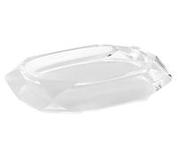 Gedy Chanelle Jabonera, Resina, Blanco, 7,8x12x2,8