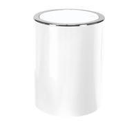Gedy Clap - Cubo con tapa basculante de 5 litros color blanco