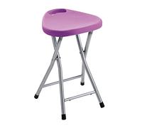 Gedy CO757900300 Taburete Plegable, Lila, 46,5x30x29,3 cm