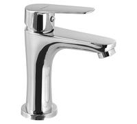 Gedy COMO - Grifo Monomando Lavabo Encimera Caño Bajo Latón 168mm - Cartucho Cerámica 35mm - Cromado