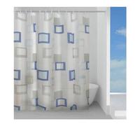 Gedy Cortina De Ducha FRAME Azul Y Gris