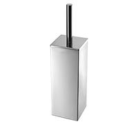 Gedy Cromada, Perth, Medidas y Peso: 38 x 9 x 9 cm & 0,752 kg, Escobilla WC Fabricado en Acero Inoxidable, Acabado, Escobilla Baño Diseño de I+D, 2 Años de Garantía, Única