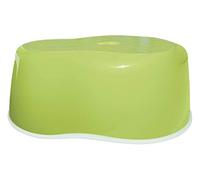 Gedy DD0604 - Escalera taburete, color blanco y verde
