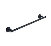 Gedy TOALLERO Eros, Acero Inoxidable, Negro Mate, 60cm