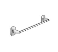Gedy EVEREST Toallero baño, Toallero pared, 45 x 7 x 7, Cromo, Acero inoxidable