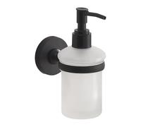Gedy Dosificador de jabón de Pared Felce Plus Negro Mate