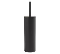Gedy FELCE Plus Escobillero baño, Escobilla baño, Negro Mate, Acero Inoxidable, 8 x 8 x 33,3